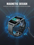 TiMOVO Smart Watch Charger Compatible with YAMAY VeryFitPro SW021,SW01,Willful SW023,SW025, Magnetic USB Charging Cable for Letsfit ID205L,Letscom...