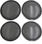 uxcell 4pcs 8'' Black Metal Car Speaker Subwoofer Mesh Cover Protective Grill Replacement...