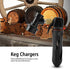 Portable Homebrew Keg Charger Handheld CO2 Injector Draft Beer Dispenser for Homebrew Soda Valve(black)...