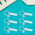 Xiahuyu 12 Pcs Thank You Gifts for Women Men Appreciation Keychain You Make A Difference Keychain Gifts for Teacher Mentor Nurse Appreciation Gift...