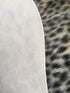 Leopard Print Rug Faux Fur Cheetah Rug Cowhide Animal Skin Mat Carpet for Office, Livingroom, Bedroom Non-Slip Home Decor 40x37Inch/ 3.2x3.1Ft...