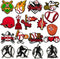 lovinglove Sports Shoe Charms for Clog Shoe Decoration,Baseball Volleyball Softball Soccer Football Basketball Hockey Shoe Charms Accessories Pack...
