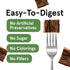 Real Meat Dog Treats - 4oz Bag of Bite-Sized Air-Dried Beef Jerky for Dogs - Grain-Free Jerky Dog Treats Made up of 95% Human-Grade, Free-Range, G...
