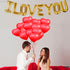 KatchOn, I Love You Balloons and Heart Balloon - 16 Inch, Pack 28 | Red Heart Balloons for Romantic Decorations Special Night | I Love You Decorat...