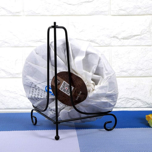 Health Gear 1 pcs 4" - 12" Black Plate Stands for Display for Bowls, Plate Holder Display Stand, Easel to Hold Pictures for Plates, Photo Frames, ...