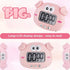 Weewooday 2 Pieces Cute Cartoon Animal Small Digital Kitchen Timers Countdown Classroom Timers with Magnetic Backs and On/Off Switches Decorative ...