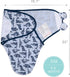 The Peanutshell Baby Swaddle Blankets Set of 3 - Baby Boy Sleep Sack for Newborn, Newborns Sack 0-3, 3-6 Month Swaddles, Soft & Breathable Cotton ...