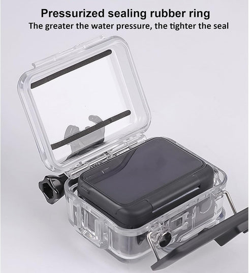 LICHIFIT Waterproof Dive Case for Inst360 ACE pro Action Camera Protective Housing Case Cover 60m/197ft Underwater Shell Cage...