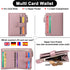 FALAN MULE Small Wallets for Women RFID Blocking Slim Bifold Leather Womens Wallet with Zipper Coin Purse...