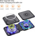 2-in-1 Wireless Charging Pad with Mag Safe - Compatible with iPhone 15/14/13/12 Pro Max, AirPods Pro, iWatch Ultra - Fast Charging Station for Qi ...