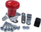 DVPARTS Red Universal Tractor Steering Wheel Spinner Knob Rubber Knob Steering Wheel Sleeve WSV122R for John Deere Case IH International Farmall a...