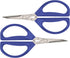 Joyce Chen Original Unlimited Kitchen Scissors All Purpose Kitchen Shears With Comfortable Handles, Blue, 2 Pack...