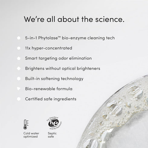 Dirty Labs | Signature Scent | Bio-Liquid Laundry Detergent | 32 Loads (8.6 fl oz) | Hyper-Concentrated | High Efficiency & Standard Machine Washi...