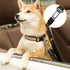 Dog Car Tether, 2 Pcs Dog Harness for Car, Adjustable Dog Leash for Dogs in Car, Dog Leash, Reflective Pet Harness with Buckle & Elastic Bungee Bu...