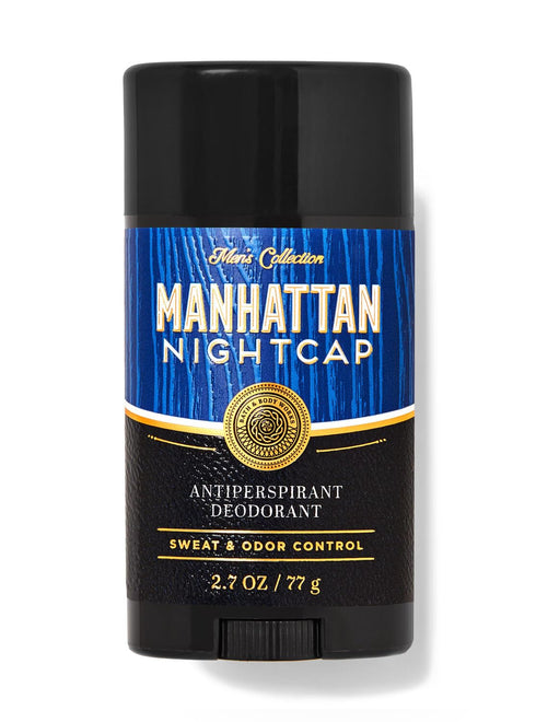 Bath & Body Works Antiperspirant Deodorant With 24-hour Sweat and Odor Protection For Men 2.7 Ounce (Manhttan Nightcap)...
