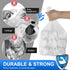 Charmount Small Trash Bags,4 Gallon Garbage Bags for Bathroom Can,Kitchen Bedroom,Unscented,80 Count,Clear...