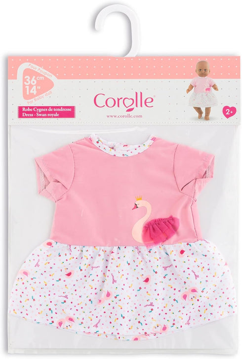 Corolle - Swan Royale Dress - Outfit for Mon Grand Poupon 14" Baby Dolls...