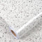 Gray White Terrazzo Contact Paper 88" X 16" Granite Contact Paper for Kitchen Counter Top Peel and Stick Countertop Adhesive Wallpaper for Cabinet...