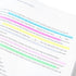 Translucent Book Tabs,Repositionable Strip Sticky Tabs, Book Markers for Reading, Small Sticky Notes, and Complete Book Annotation Supplies - Idea...