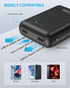 5V 2A Heated Vest Battery Pack, 12000mAh Compact Rechargeable Battery Pack for Heated Vest, with Dual USB Output Ports Portable Power Bank for Hea...