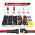 Nilight 200PCS 2 Pin Electrical Connector ?Plug Male Female Terminal Wire Connector Waterproof Connectors 2 Way Automotive Connect Set for Car Tru...