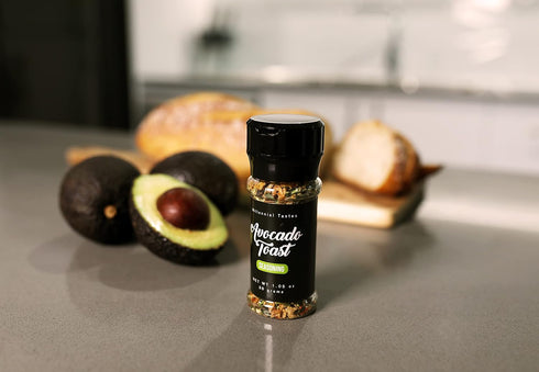 Millennial Tastes Avocado Toast Seasoning | cafe quality | spice mix | vegan | use on sliced or smashed avocado | 1.05 ounces...