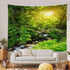 Llamazing Forest Creek Landscape Tapestry - Home Decor for Living Room and Bedroom - Magic Curtain (90.5''L70.8''W)...