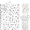 Bolsome 120 Sheets 20 * 14 Inches White Tissue Paper with Black Stars, Black Star Tissue Paper for Gift Wrapping, Black Stars Tissue Paper for Gif...