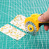 AUTOTOOLHOME 45mm Rotary Cutter Automatic Fabric Cutter 5pcs Titanium Replacement Blades 5pcs Pinking Rotary Blades with Safety Lock for Quilting,...
