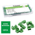 Tnisesm 12Pcs 3 Pin Screw Terminal Block Connector 5.08mm Pitch Pluggable with 3 Pin Phoenix Plug 300V 15A for 28-12AWG Cable...
