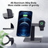 EWA 2 in 1 Magsafe Charger Stand, Aluminum Alloy,Phone Stand Holder,Compatible with iphone15/pro/pro Max, iPhone 14/13/12/ Pro Max/Mini and Apple ...