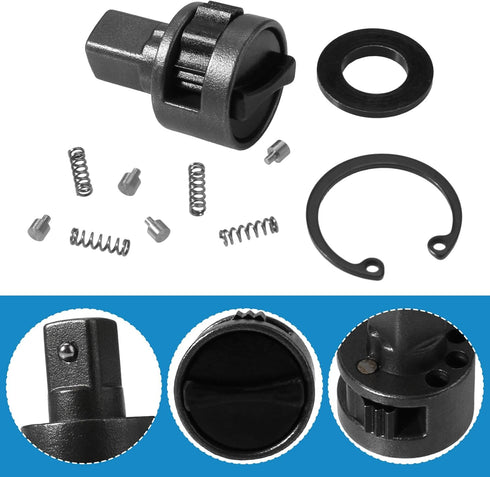Replacement Ratchet Head Anvil Repair Kit 3/8 inch 42-06-1030 for Milwaukee 2457-20,2457-21 M12 Ratchet Head Anvil...