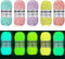 5 Pcs Glow in The Dark Yarn(Each 55yd),DIY Glow Yarn for Knitting Luminous Yarn for Crocheting Sewing Supplies for Crocheting for DIY Arts, Crafts...