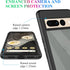 wahhle Google Pixel 7 Pro Case, Built in Screen Protector Full Body Shockproof Slim Fit Bumper Protective Phone Cover for Pixel 7 Pro Men Women-Bl...