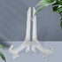12 Pieces Picture Easel Stand, Clear plate Stand, 7 Inch Card Display Stand, Display Holder for Picture Photos Decoration...