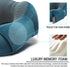 Memory Foam Neck Pillow with 360-Degree Head Support Lightweight Comfortable Travel Airplane Pillow with Storage Bag for Sleeping, Traveling,Car, ...