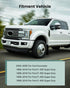 SCITOO Left Side Mirror Glass Replacement for 1999-2016 for Ford F-250 F-350 F-450 F-550 Super Duty 2000-2005 for Ford Excursion Manual Towing Mir...