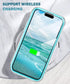Case for iPhone 15 Case Built with Screen Protector, Lightweight and Stylish Full Body Shockproof Protective Rugged TPU Marble Case for Women/Girl...