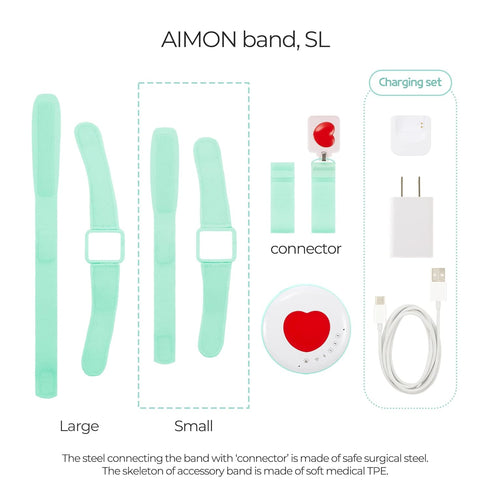 AIMON Band Accessory Fabric for Smart baby Monitor of 0~35 Months Size - L(Large)...