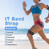 IT Band Strap, Adjustable Iliotibial Band Syndrome Brace, Athletic Stabilizer for Men, Women, Knee Support Strap for Running, Cycling, Hiking, Exe...