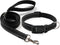 Reflective Dog Collar for Small,Medium, and Large Dogs,Ajustable Nylon Dog Collars with Quick Release Buckle,Black M(Collar+Leash)...