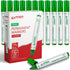 Permanent Markers, Chisel Tip, Green, Quick Drying Ink, Works on Paper, wood, Plastic, metal and Glass, Great for Home, Office and School use...