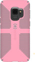 Speck Products Compatible Phone Case for Samsung Galaxy S9, Candyshell Grip Case, Island Pink/Gravel Grey...
