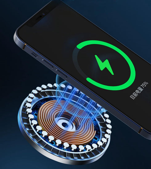 Magnetic Wireless Charger,15W Fast Wireless Charging Pad with USB-C 20W PD Adapter, Compatible with MagSafe Charger for iPhone 15/15 Plus/14/14 Pr...