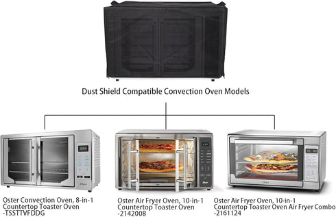 Heavy Duty Nylon Dust Cover for Convection Oven,Compatible With Oster Convection Oven 8-in-1 Countertop Toaster Oven-TSSTTVFDDG/Oster Air Fryer Ov...