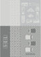 Garnier Thiebaut Salieres Blanc (White Salt) French Kitchen Towel 22"x30", Cotton, Jacquard...