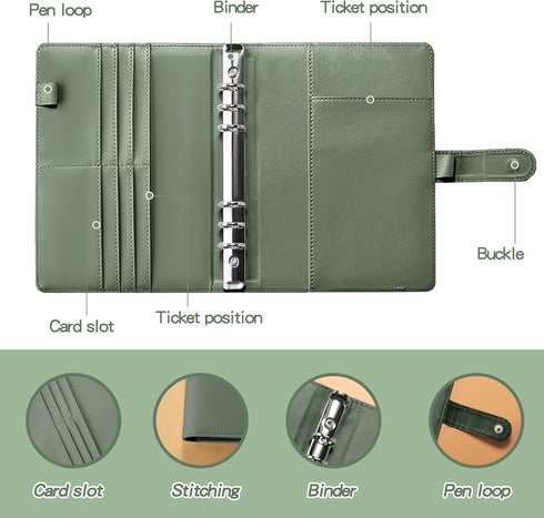 100 Envelopes Money Saving Challenge, A5 Savings Challenges Book Budget Binder with Cash Envelopes Erasable Tracker, Easy and Fun Way to Save $500...