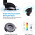 Magnetic Phone Car Mount, Universal Dashboard Windshield Car Phone Mount Holder with Upgraded 3.2" Suction Cup,8 Strong Magnets Compatible with iP...