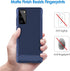 JETech Slim Fit Case for Samsung Galaxy S20 FE 5G 6.5-Inch, Thin Phone Cover with Shock-Absorption and Carbon Fiber Design (Blue)...