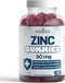 Zinc Gummies - 50mg High Immune Booster Zinc Supplement, Immune Defense, Powerful Natural Antioxidant, Non-GMO - by New Age (60 Count (Pack of 1))...